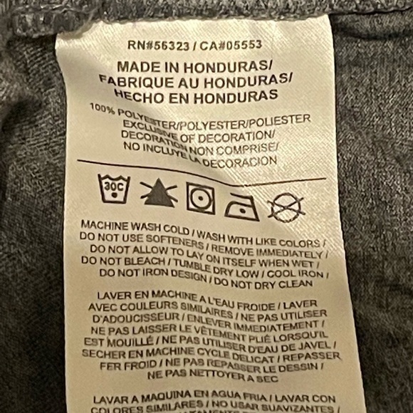 The Nike Tee M Athletic Cut Dri-Fit Baseball grey crew neck short sleeve t-shirt - Picture 5 of 9